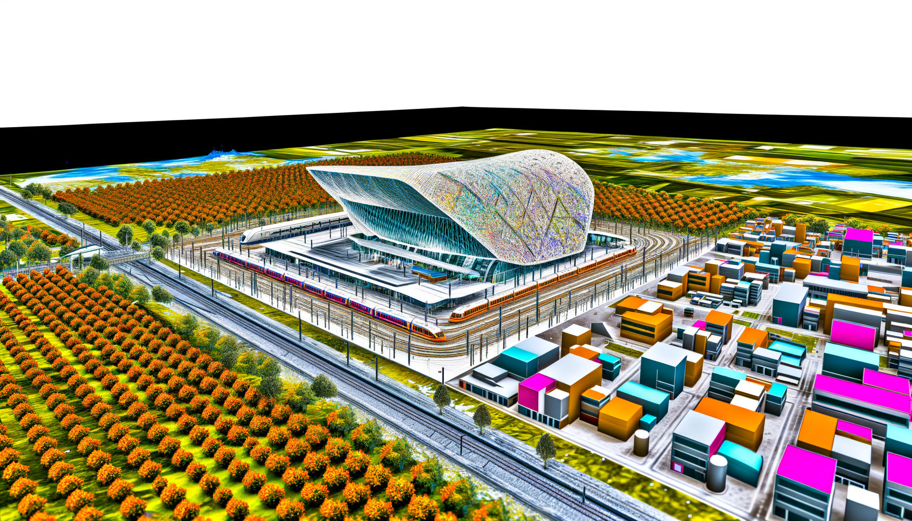 Japan Constructs World's First 3D-Printed Train Station in Just Six Hours